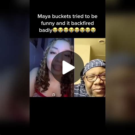 Maya Buckets Twitter Video Original 